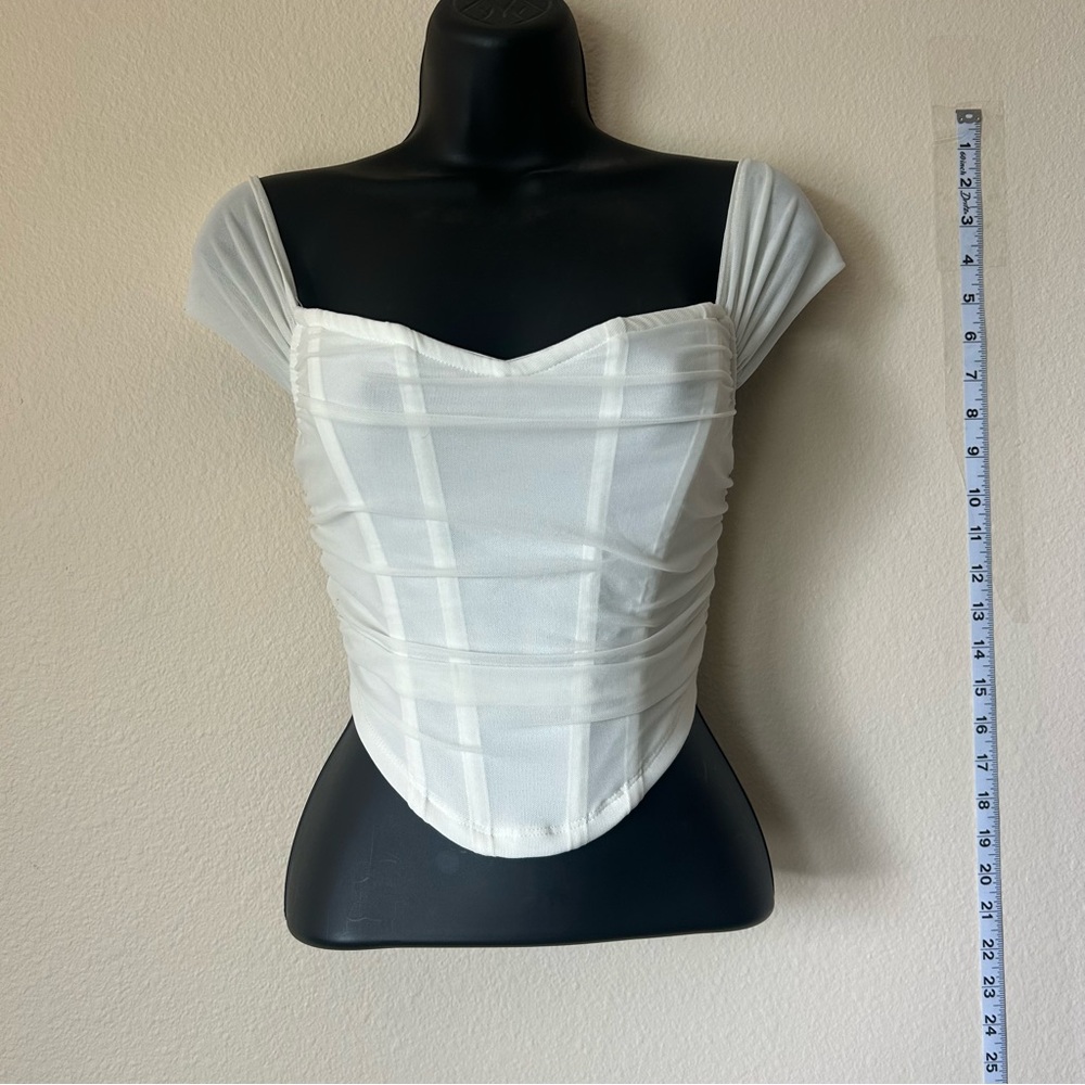 White Off Shoulder Blouse